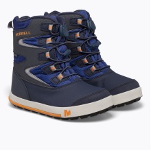 Merrell Zimowe buty Snow Bank 3.0 WTPF (wodoodporne) granatowe dziecięce